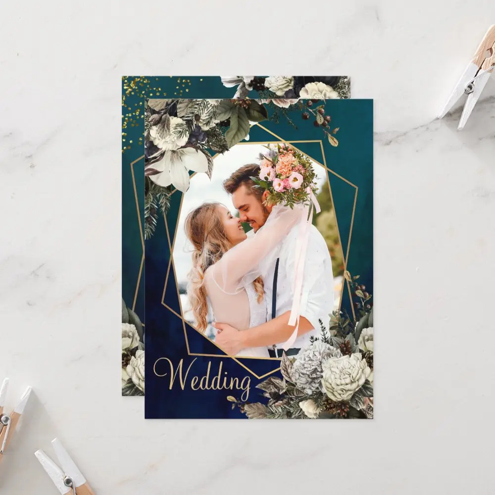 floral_emerald_green_and_gold_photo_wedding_invitation-r8550264148cc485e88bcb3576160d263_tcv43_emhmo_1000.webp