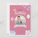 ANNIVERSAIRE INVITATION