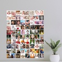 80 Photo Collage Personalized Poster
